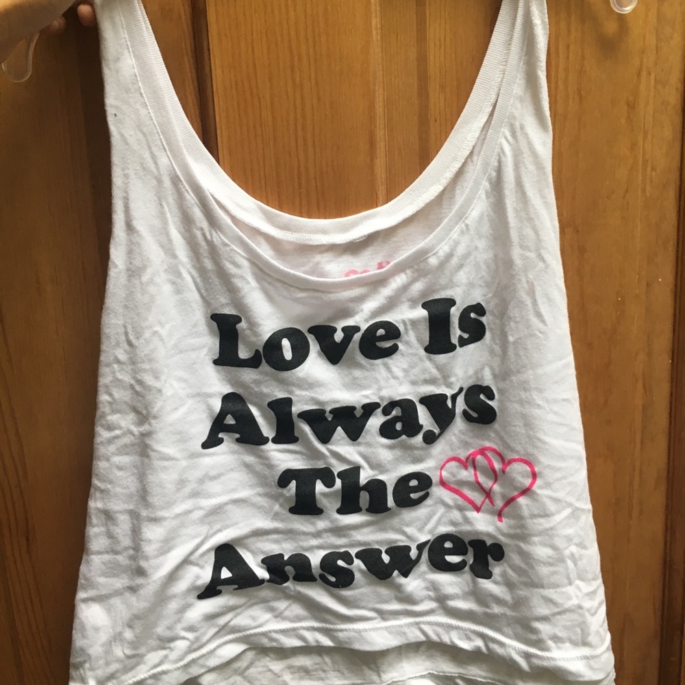 Graphic tank top
